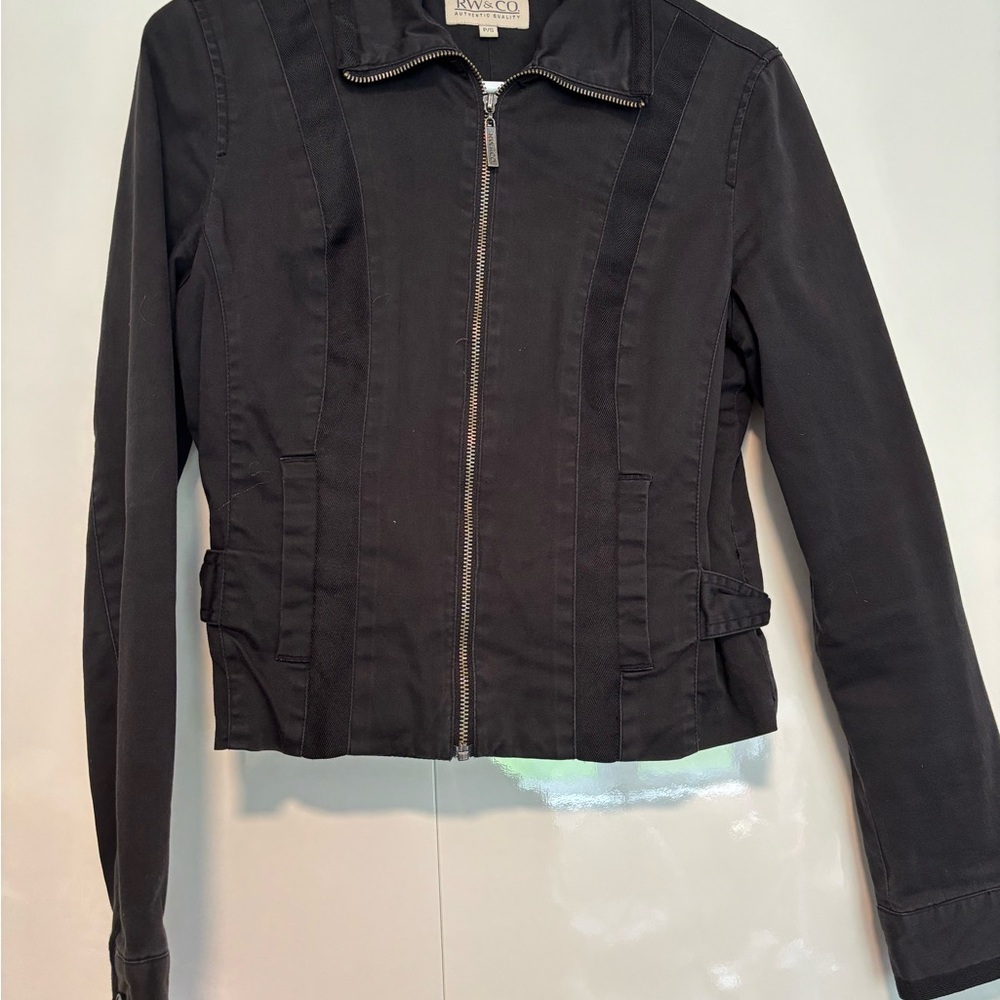 RW&CO. Black Utility Jacket with Classic Design